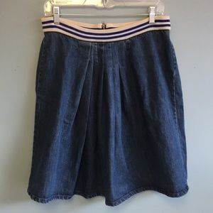 VINTAGE Bellerose Clothing Company Denim Skirt: Size 2